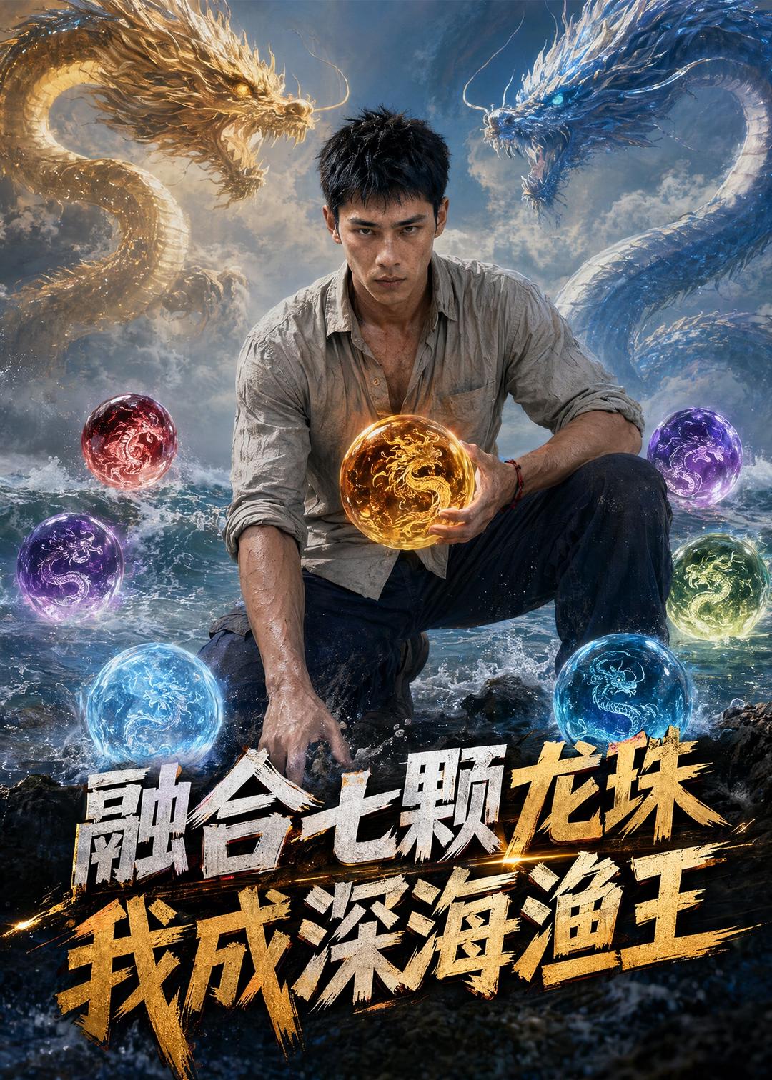 融合七颗龙珠，我成深海渔王